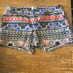 Adorable tribal print shorts old navy